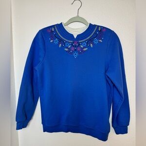 Vintage Breckenridge Petite Woman’s Embroidered Sweater